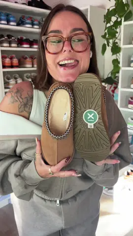 HOW CUUUTE are these @UGG® Tasmans? 🥹🤎 @StockX thank you for keeping my feet warm during a wfh day 🫰🏽 #uggtasman #uggseason #stockxpartner / gifted