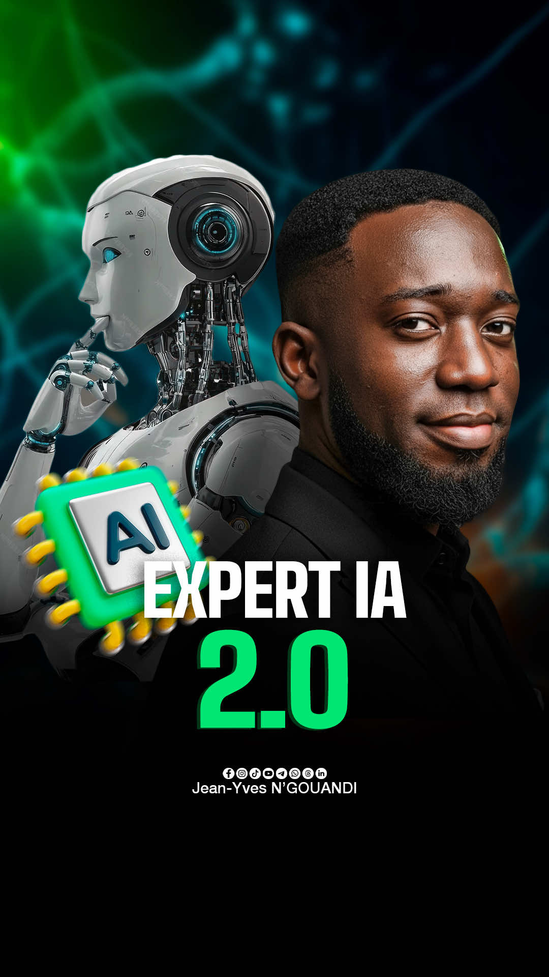 Les experts IA 2.0 —— Jean-Yves N'Gouandi Bâtissez votre empire digital avec l'IA #ia #gemini #nanobanana #AgentAI #octobrerose 