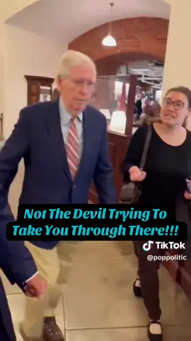 Mitch McConnell almost went to go see that man! Mercy!