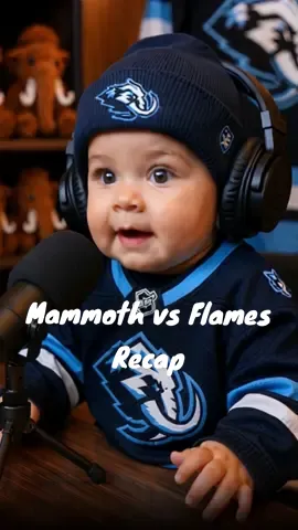 Breaking down last night game vs Calgary Flames!!  Let’s get after it!!  #utah #utahmammoth #mammoth #calgaryflames #babyai #NHL #hockeytok #hockey #tusky