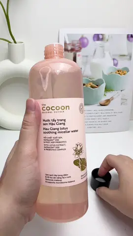 Nước tẩy trang dành được cho mọi làn da, đặc biệt là da nhạy cảm da dễ bị kích ứng #hoaigiang14 #nuoctaytrang #nuoctaytrangsenhaugiang #nuoctaytrangcocoon #cocoon 