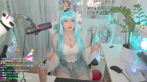 👑💎💍@twitch.tv/upminaa  #cosplay 