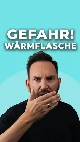 So gefährlich kann deine Wärmflasche werden! Benutzt du so etwas? #verbraucherschuetzer #ronperduss
