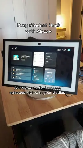 This #StudyHack is ear-resistible. 🎧 #AlexaPlus 