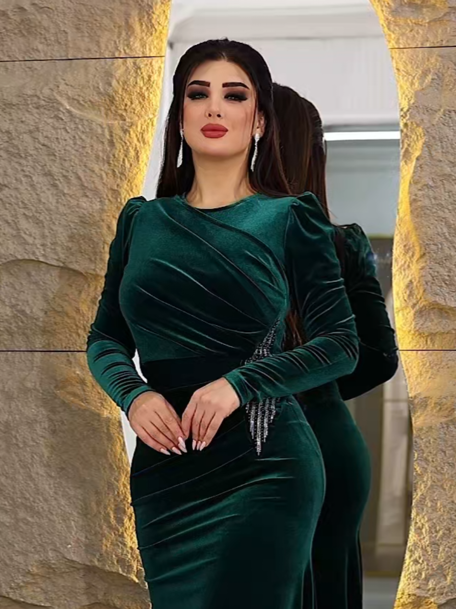 الجمال والنزاكة بفستان السمكة🥰 للحجز واتساب 07823681132