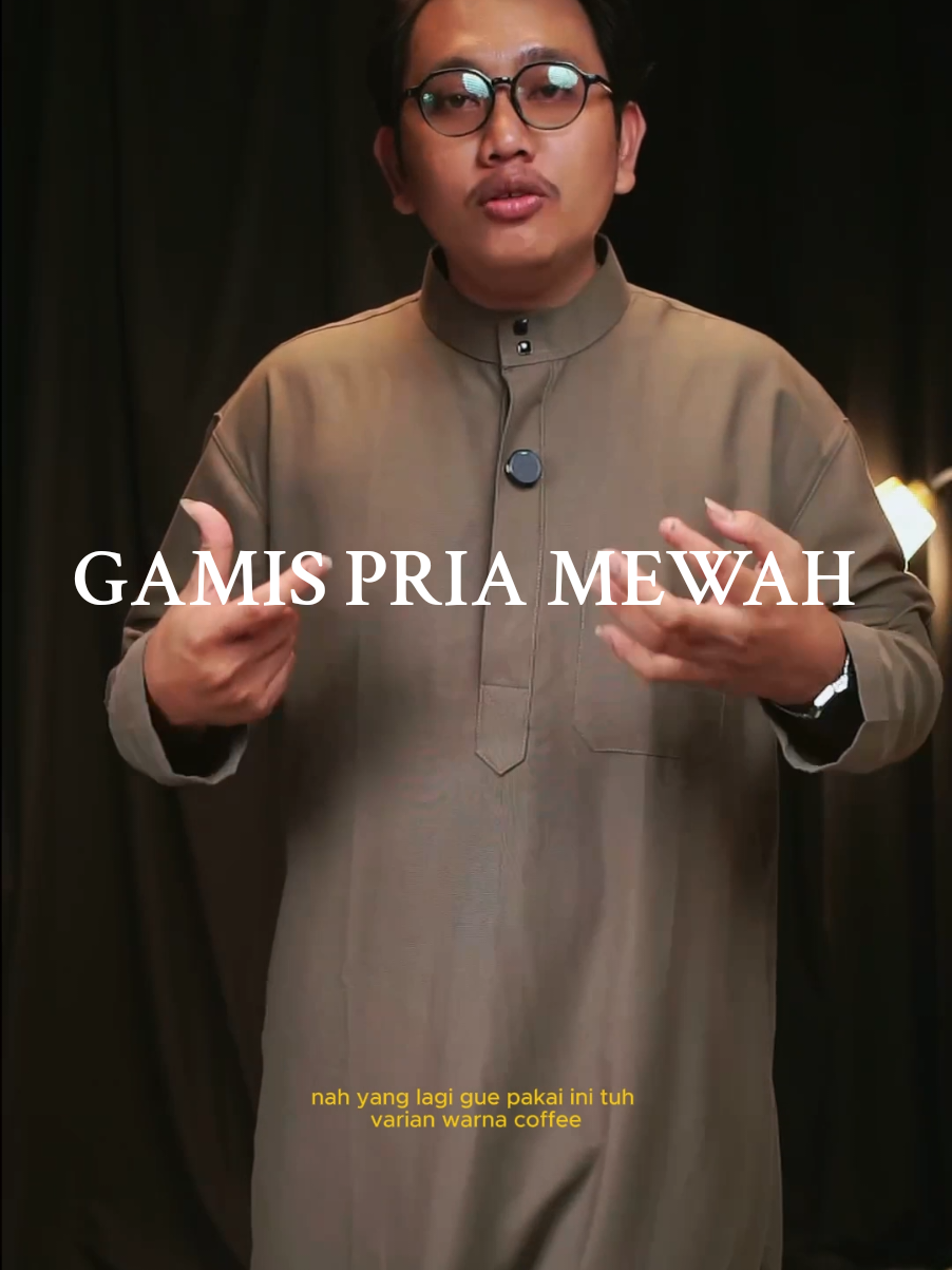 Gamisan all day juga tetep keren cuyy #gamismewah #jubahgamis #gamispria 