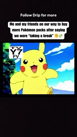 We swore we were done buying packs for a while… then this happened 😭💧 Tag your friend who always breaks the no-rip promise 👇 Follow @Dripshop.live for more painfully relatable Pokémon moments 💛 #Pokemon #PokemonCards #PokemonMeme #Collectors #TCG #PokemonTCG #PokemonAnime #Pikachu