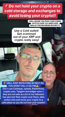 If you're still holding your assets on cold storage and exchanges I'm pretty sure you really want to lose your assets to sc$ms and cyberattacks!. Protect your assets            #fyp #scammeralert #cryptoscam #awareness #usanews  