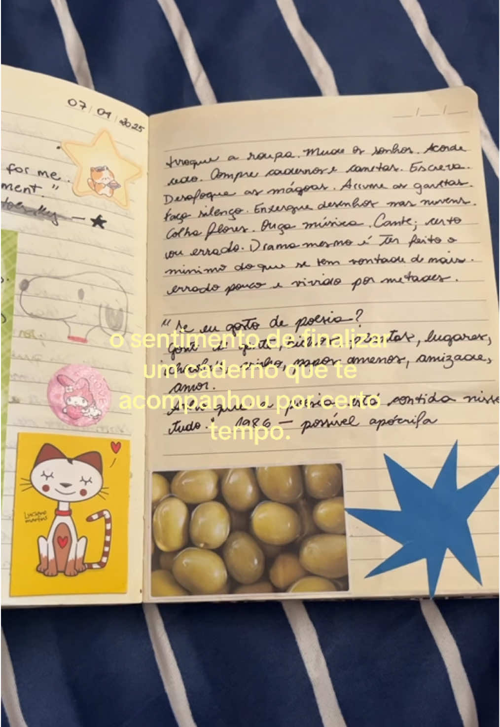 começar um novo journal: corpo estranho sem identificação #journaling 