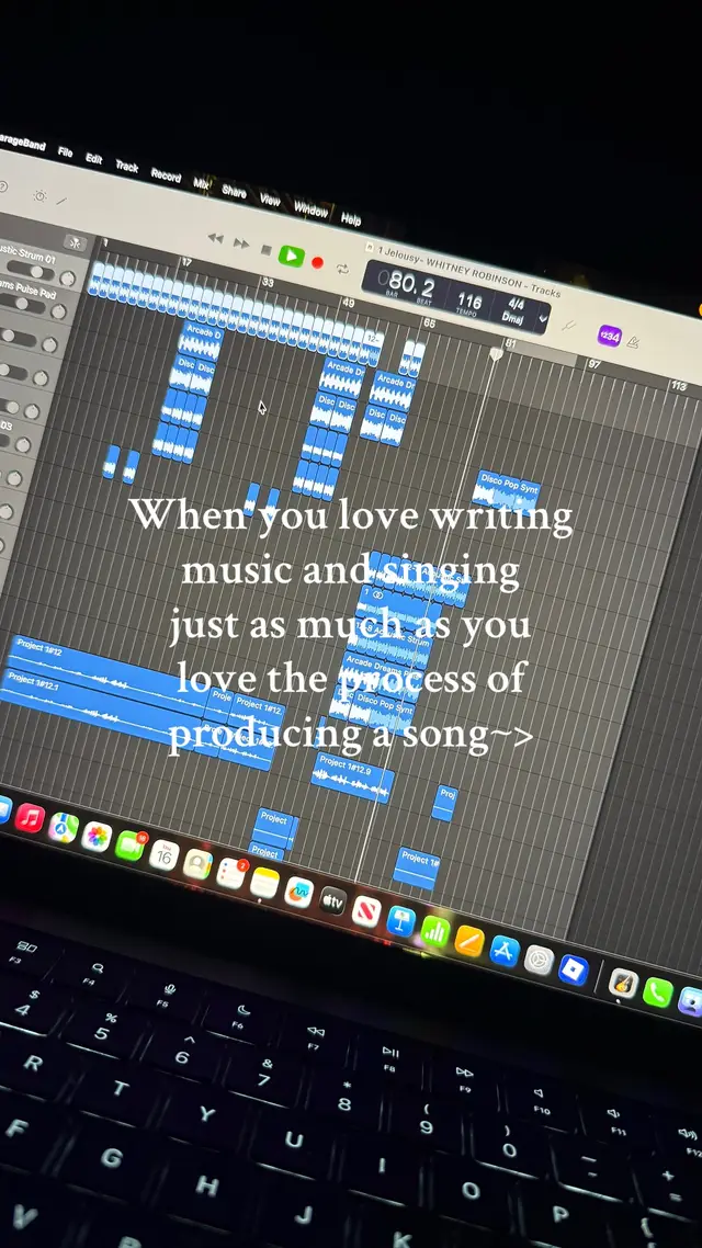 Recording music and producing music is hands down the best experience ever it feels so surreal I swear sometimes I get so mad recording because it doesn’t sound perfect at times but it’s just as amazing as singing or playing my guitar 🤍 #producingmusic #songwriters #garageband #singing #musicartist  . . . 🎧🎶🎸