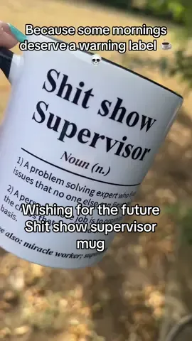 When life’s a sht show, at least your coffee’s on brand.☕💬 Grab your ‘Sht Show Mug’ from Wishing For The Future and make chaos look cute. #RelatableMornings #FunnyMugs #GiftForHer #SarcasticHumor #WishingForTheFutureShop