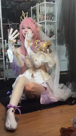 this might be the most gorgeous cosplay i own #fyp #foryoupage #elysiahonkai #HonkaiStarRail #cosplay 