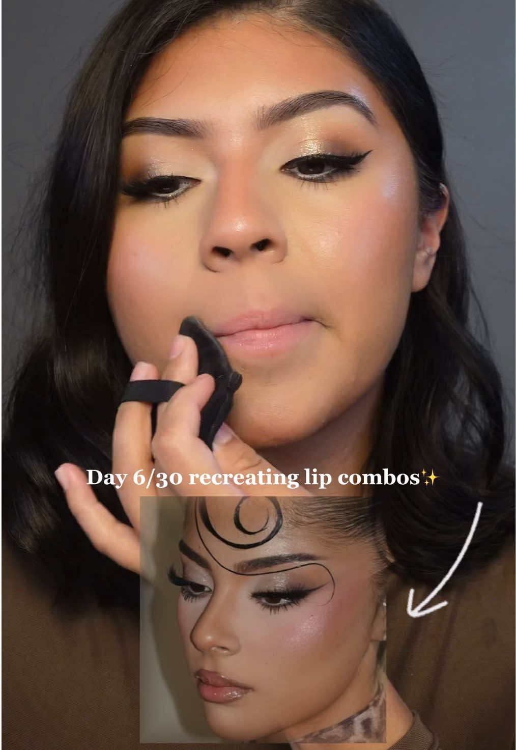 So easy and so effortless 😍💗 #lipcombotutorial #fallmakeup #makeupbymario #lipgloss @elfcosmetics @makeupbymario 