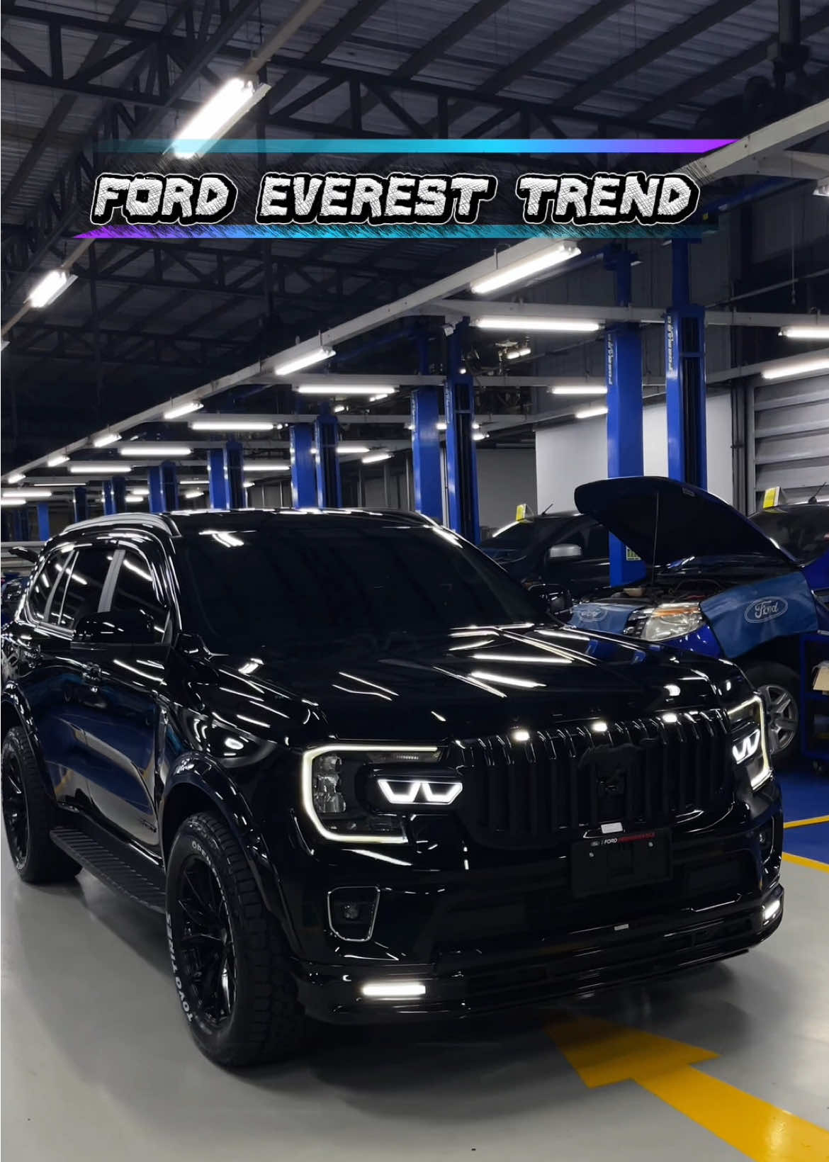 Ford Everest แต่งคุมโทนสีดำทั้งคัน ใส่ชุดโหลด พร้อมชุดกันชน AKC V.3 รอบคัน  สนใจ สอบถามโปร ทัก @natty_232(มี@) #fordthailand #fordeverest #ฟอร์ด #ฟอร์ด2025 #ฟอร์ดสุลต่าน 