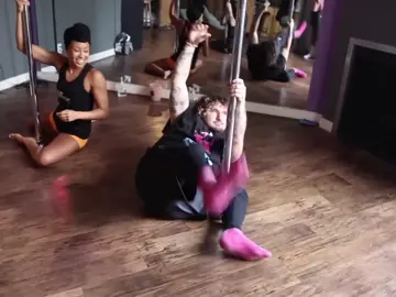 #We Took A Professional Pole Dancing Class
