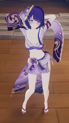 Raiden shogun :) credit @你又幻想了 #mmd #raiden #animegirl #GenshinImpact #animation 