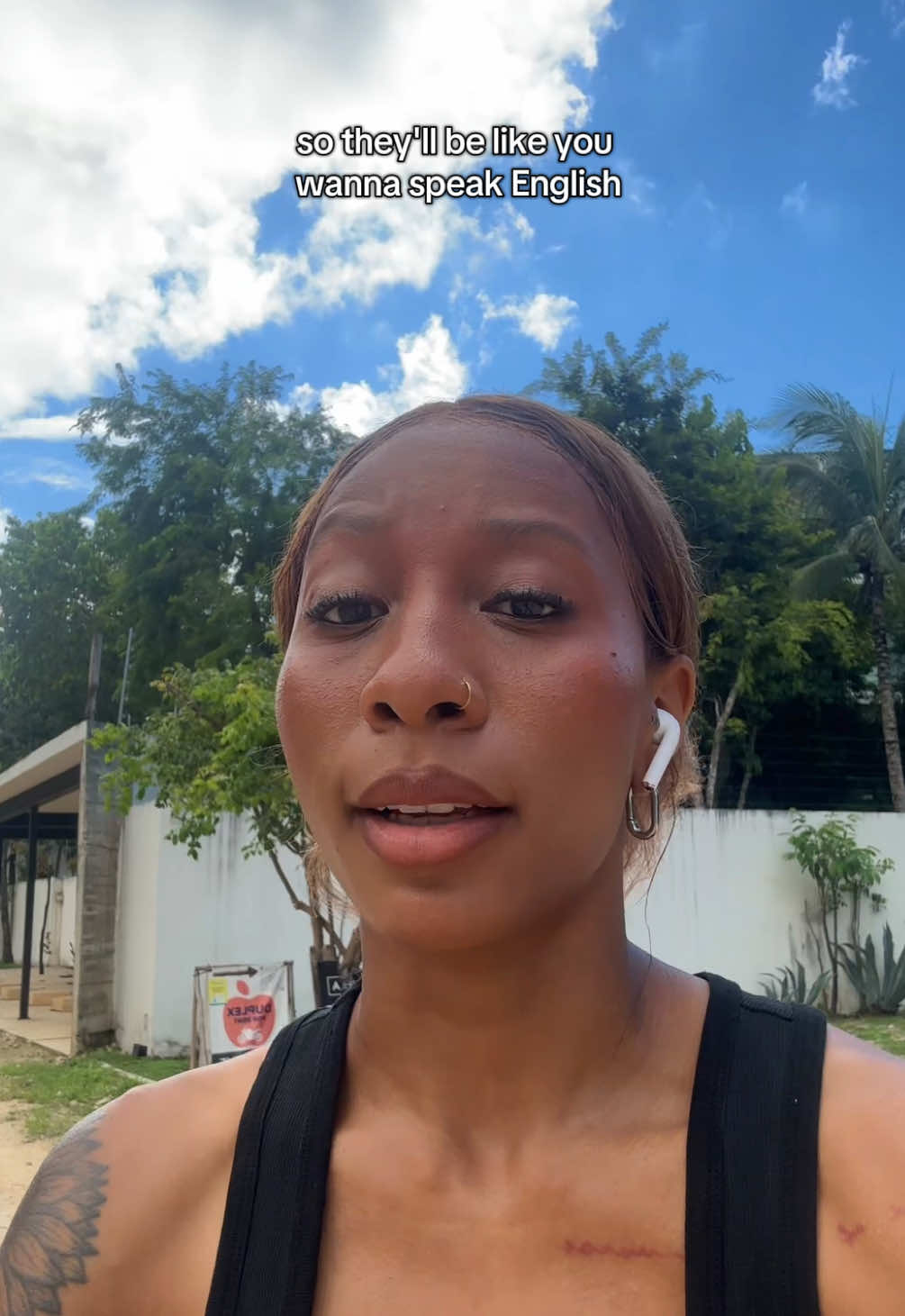 on the upside my Spanish is improving at a rapid pace and i’m so so so excited about it  #tulum #mexico #livingintulum #learningspanish #livingabroad 