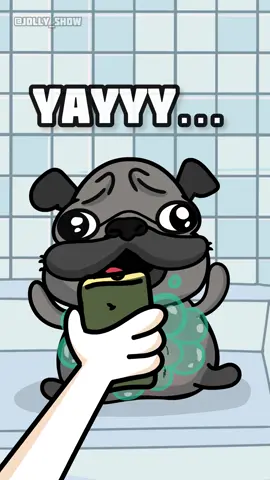 Pibble is all over my fyp 😭 I had to make this one so cute #pibble #fyp #jolly_show 