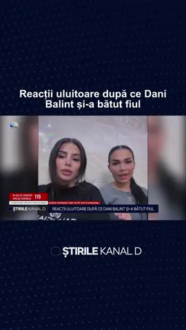 Surorile lui Dani Balint sunt foc după ce fratele lor a fost arestat pentru că și-a snopit în bătaie copilul pe stradă. 🔵 Atât ele, cât și mama băiețelului au o problemă cu polițiștii și cu presa, nicidecum cu agresorul. 🔵 Ba mai mult, cu filmarea șocantă în față, încearcă să ne convingă că cel mic a fost mustrat puțin, nu lovit cu pumnii. #stirilekanald #kanaldromania #reactii #danibalint #fiu 