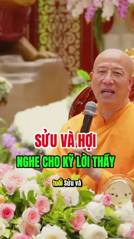 Sửu và Hợi nghe cho kỹ lời thầy… #tuoihoi #tuoisuu #tuvi12congiap #phongthuytamlinh #phatphapnhiemmau 