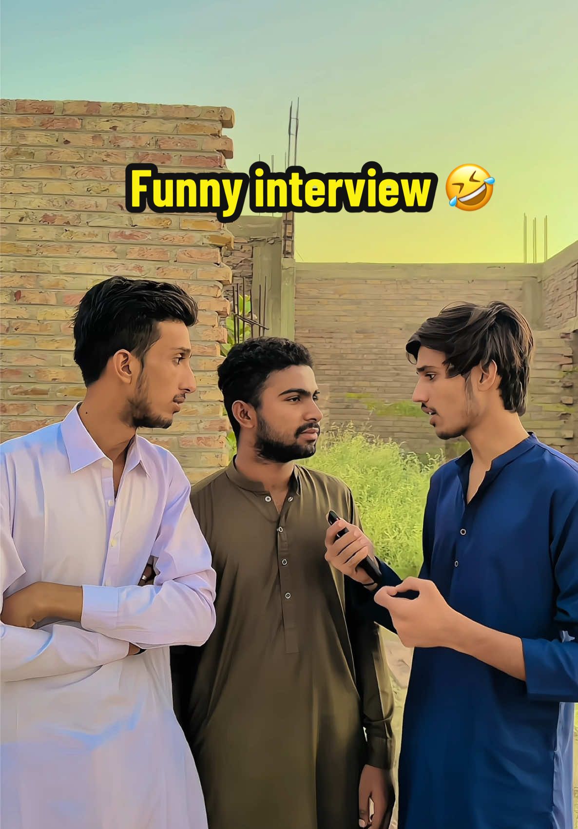 Funny interview😂 #comedy #veryfunny #Larkanafunny #foryoupage #1M 