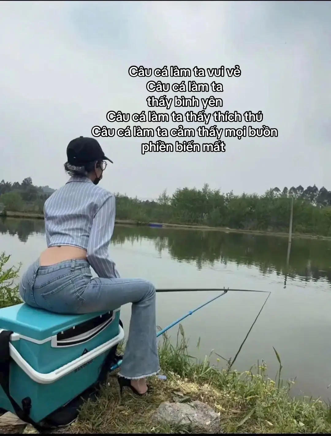 Câu cá làm ta vui vẻ  Câu cá làm ta thấy bình yên  Câu cá làm ta thấy thích thú  Câu cá làm ta cảm thấy mọi buồn phiền biến mất #fhishing #xhtiktok #viral #đammê #câucá 