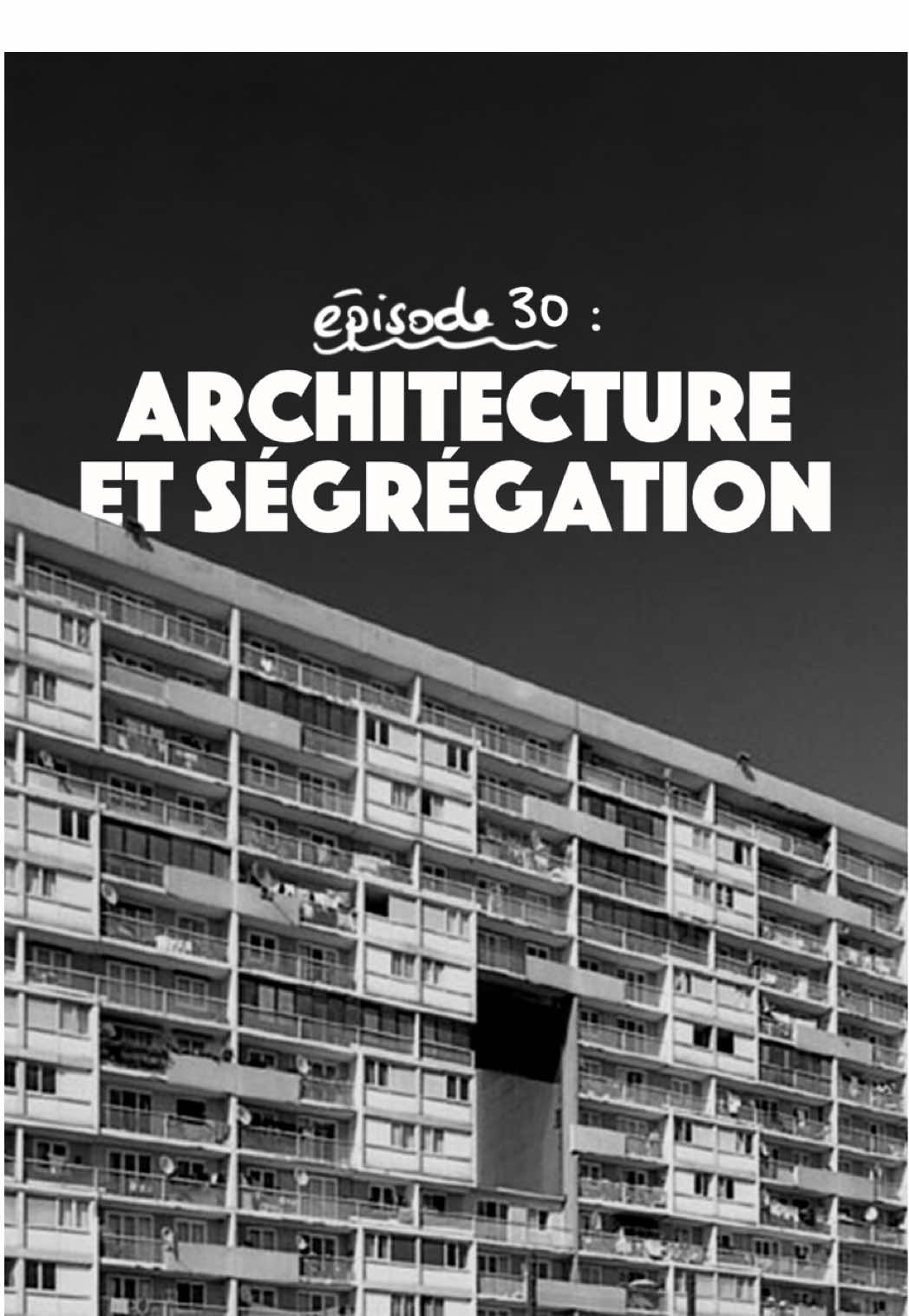 Maintenant tu sais - épisode 30 🏢 J’ai entendu un jour une phrase qui disait « parfois on peut lire la politique d’un pays dans ses éléments architecturaux » et c’est exactement ce que je voulais montrer dans cette vidéo !  Le sujet de l’abandon des quartiers populaires est très vaste et complexe mais l’architecture même des cités a sa part de responsabilité dans la ségrégation sociale que subissent leurs habitants.  J’espère que cet épisode (bien trop court malheureusement) vous plaira ! Bon visionnage ✨ #architecture #banlieue 
