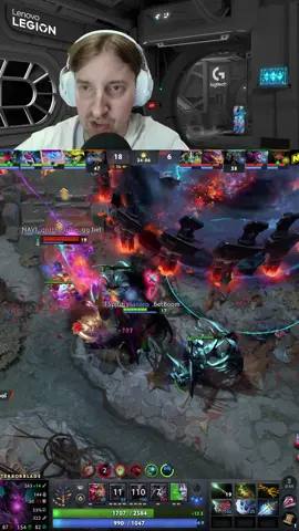 Баг в матчі NAVI vs team spirit, який визначив перебіг тімфайту #дота #дотабаг #дота2 #natusvincere 