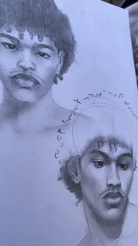 More Self portraits #art #drawing #artist #realism 