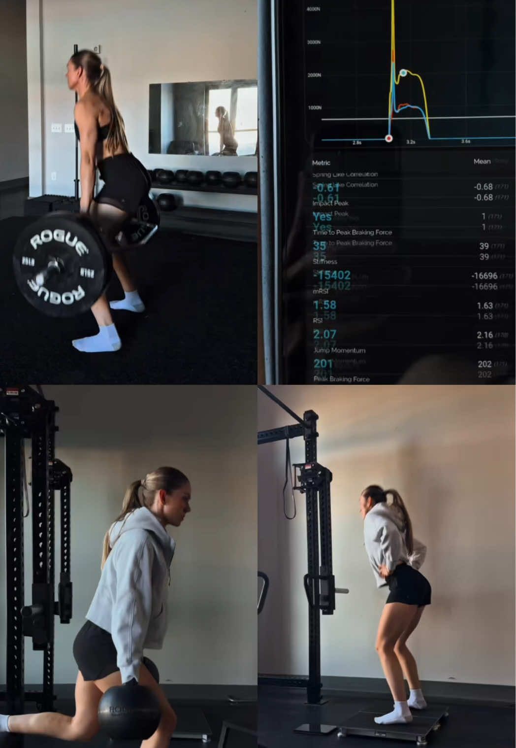 Stacking days #strengthandconditioning #strengthtraining #lowerbodyworkout #athlete #sportsscience 