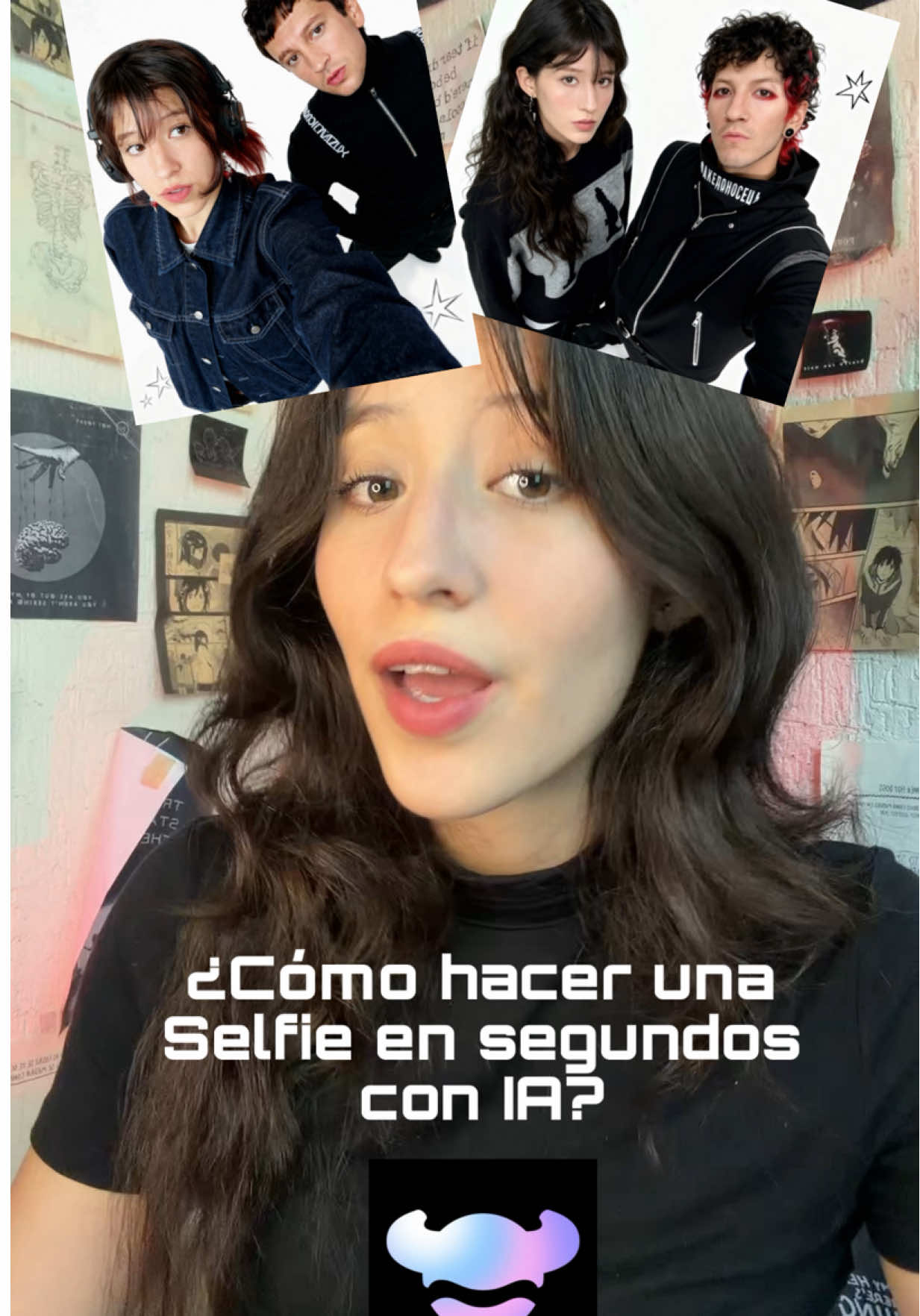 Está IA no me cambia la cara y por fin puedo tener mi selfie con el pelón y Josh de twenty one pilots 🖤💫 By the way, Sora2 is LIVE on RoboNeo! 🚀 5 DAYS FREE | NO WATERMARKS! Try it now! Search 