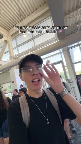 Tour pela academia da maior faculdade da Flórida aqui nos Estados Unidos 🇺🇸 UCF #viral #intercambio #faculdade #estadosunidos #Vlog 
