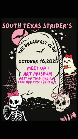 Thursday The breakfast club ☕️🏃🏻‍♀️‍➡️🚶🏻‍♀️‍➡️ #southtexasstriders #thebreakfastclub☕️🏃🏻‍♀️‍➡️🚶🏻‍♀️‍➡️ #hotgirlwalk #runclubtiktok #goals @South Texas Striders @SusanS 