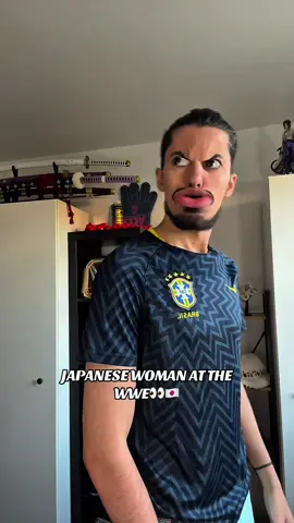 WWE JAPANESE WOMAN 👀🇯🇵 #zaokiji #iyosky #asuka #kairisane #WWE 