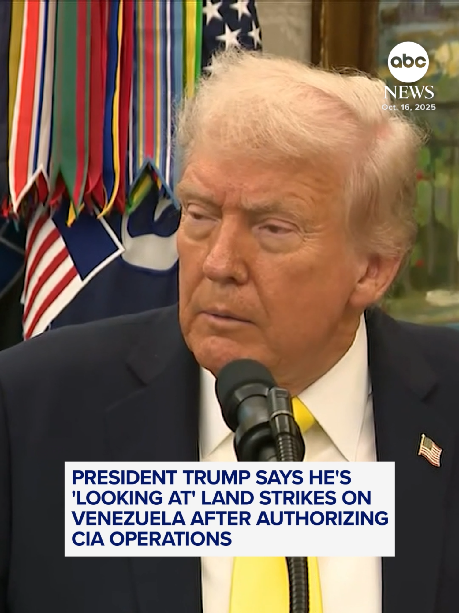 President Trump on Wednesday confirmed he had authorized CIA action in Venezuela and indicated his administration is exploring land strikes inside the South American country.   ABC News' Chief White House Correspondent Mary Bruce has the latest on the tense relationship between the U.S. and Venezuela. #trump #venezuela #politics #news #abcnews