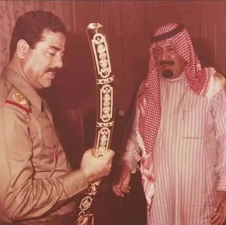 passes like a high-speed train, waiting for no one and never coming back. We did not move forward, and our memories passed without realizing their beauty. We lived every moment innocently, chasing our dreams, laughing from the bottom of our hearts, away from the worries of tomorrow#صدام_حسين #صدام #الملك_عبدالله #المملكة_العربية_السعودية #العراق 