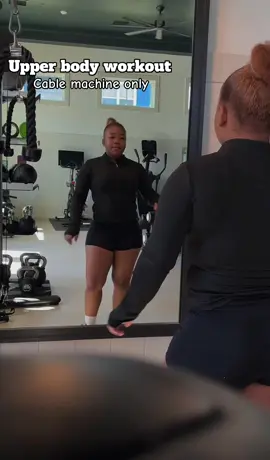 Upper body workout ! 🏋🏽‍♀️🏋🏽‍♀️ #GymTok #gym #armworkout #getfitcay #viral 