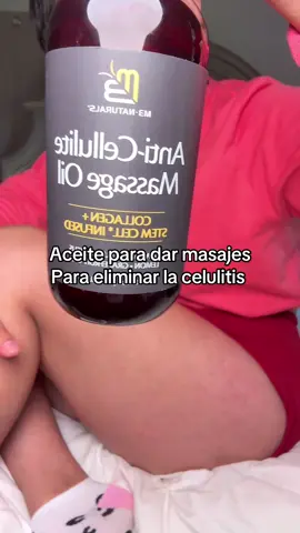 Aceite masajeador elimina celulitis #masajes #aceite 
