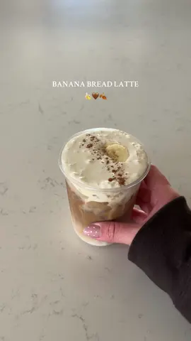 I’m obsessed with banana in my coffee 🫠🫶 #bananacream #bananabread #icedcoffee #bananacoffee #coffeeideas @Breville @Cuisinart @GE Appliances 