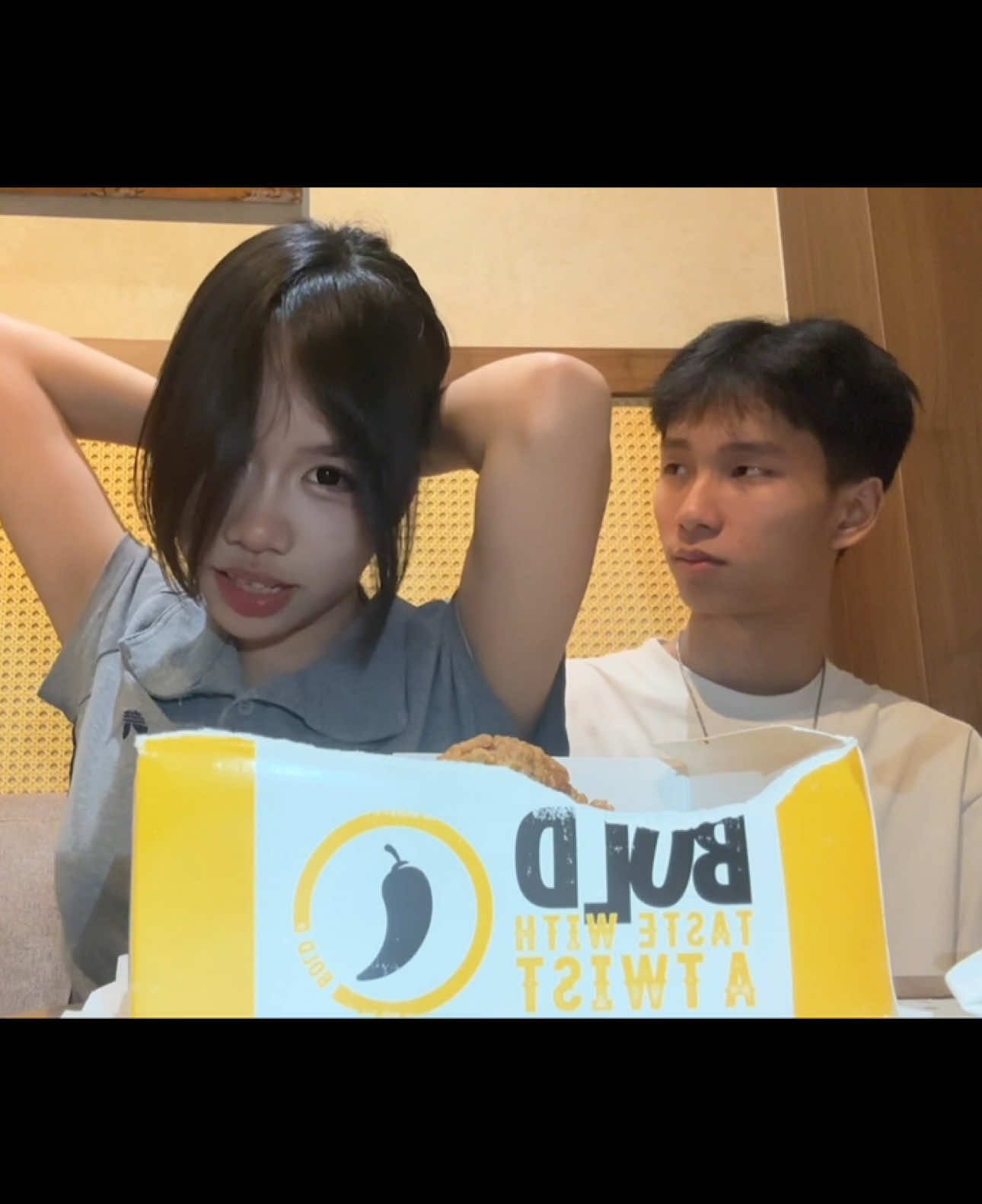 buộc tóc sao cho xấu :)) #hoavachang #couple #Love 