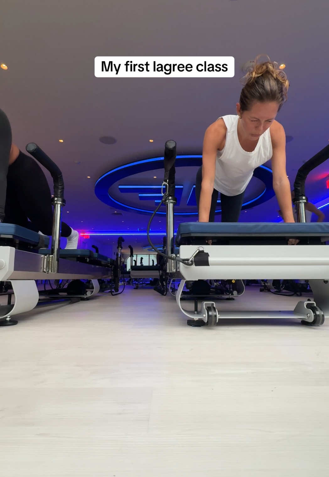 Hurts so good! 😩😭  I consider myself fit, but this humbled me so much #lagreefitness #lagreepilates #lagree #fitgirlsoftiktok 