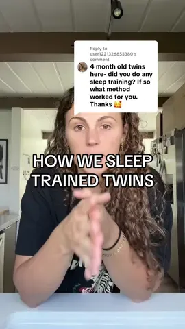 Replying to @user1221326855380 sleep training twins! Buy this book asap🫶🏼✨💛