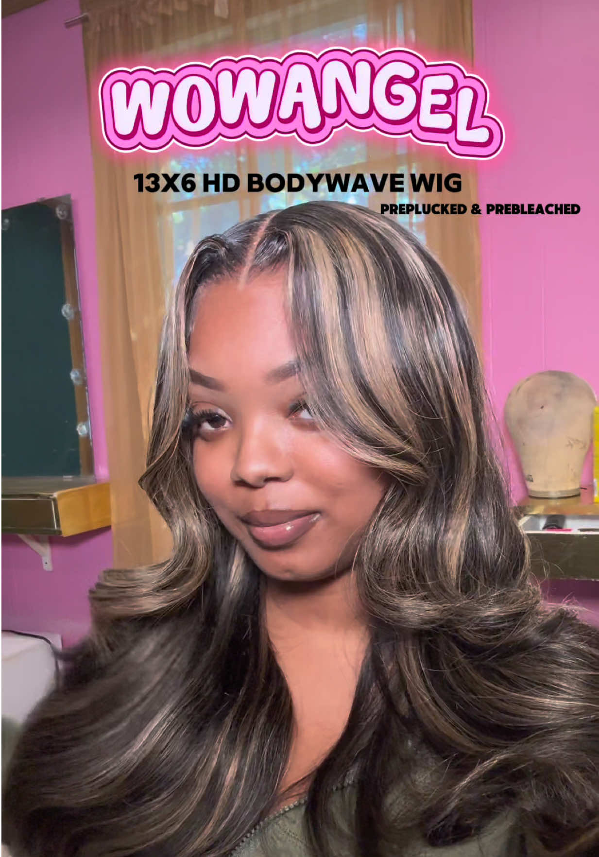 Real HD lace that melted into my skin 😍 hair from WOWANGEL Aliexpress @WowangelAliExpress link in my bio, collect code:DESTANY to save more! #wowangel #wowangelaliexpress #wowangelhdlace #wowangelwig #foryourpage 