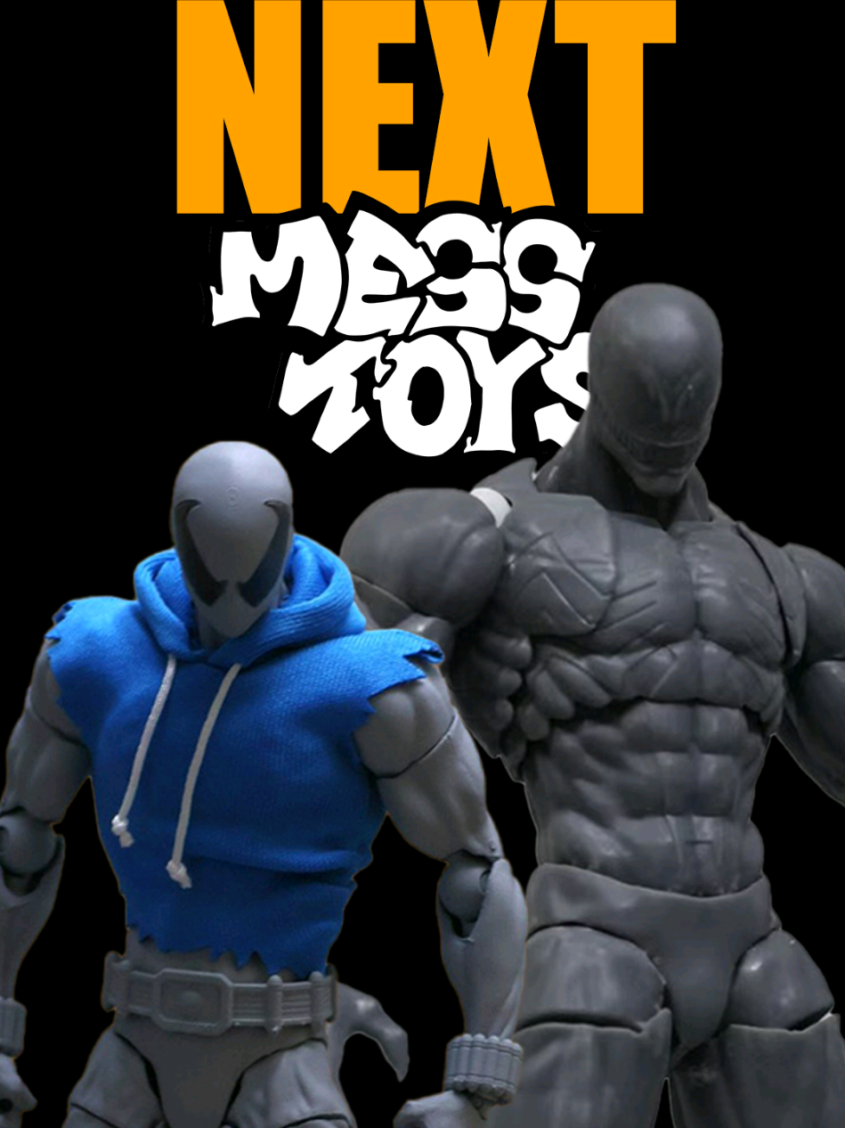 Mess Toys news. Full video is on the channel. #actiondisplay #messtoys #customactionfigures #venom #scarletspider 