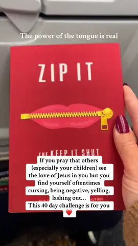 This book has gone viral because it is helping people learn when to zip it and just listen. ❤️ #zipitchallenge #christianbooks #christianmom #christiantok #tiktokshopbooks 