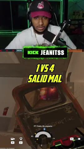 1 vs 4😱 vídeo ya en YouTube ‼️ YouTube: Jeanitss #rainbowsixsiege #rainbow6siege  #youtube #youtuber #fyp 