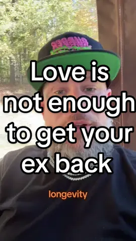 Love is not enough to get your ex back 