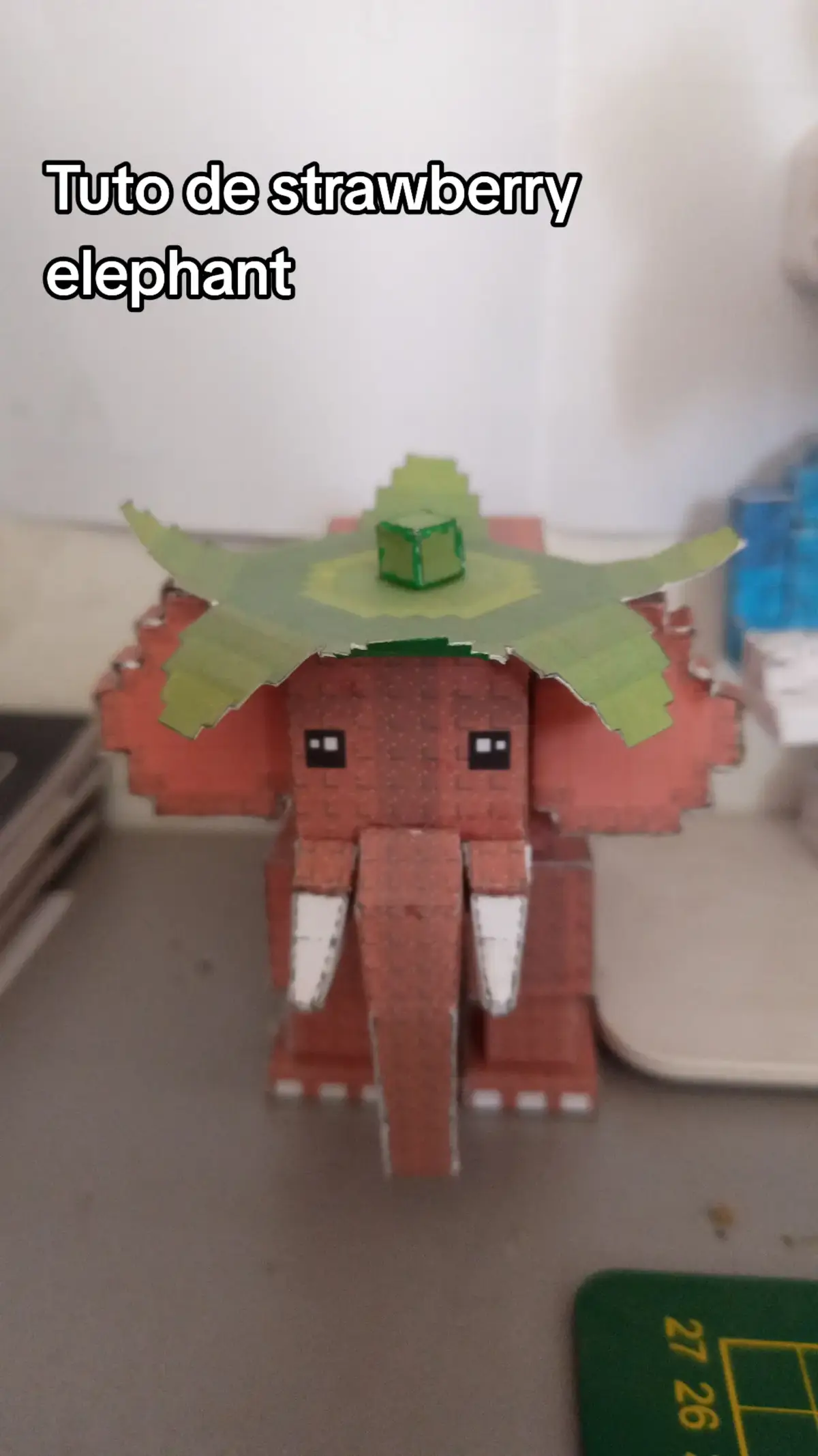 Ya hize el tuto pedido de una personita😀#paratiiiiiiiiiiiiiiiiiiiiiiiiiiiiiii #HUMOR #stealabrairont #PAPERCRAFTERO #STRAWBERRYELEPHANT 