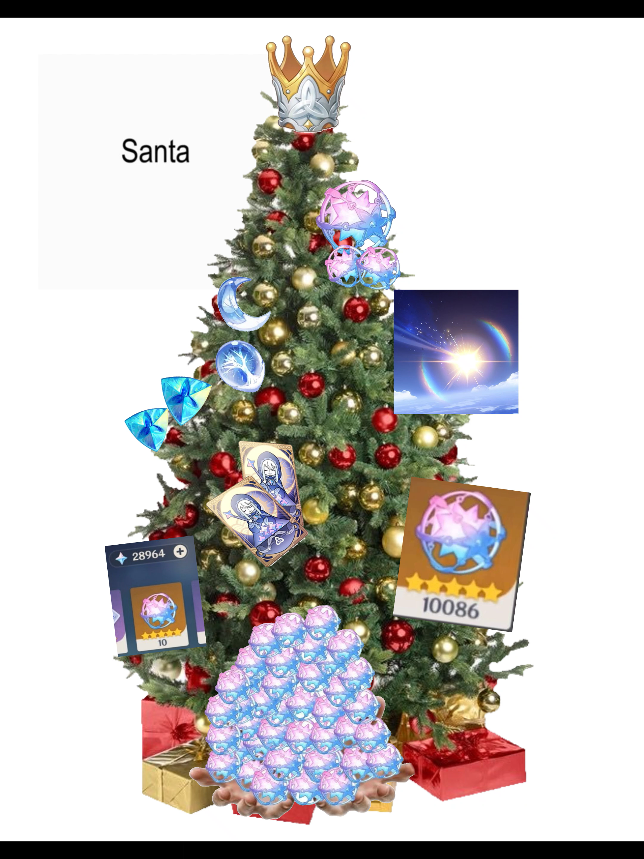 || credits audio to: @ex7stence  #genshin #christmastok#fyp #xzyabc #primogems