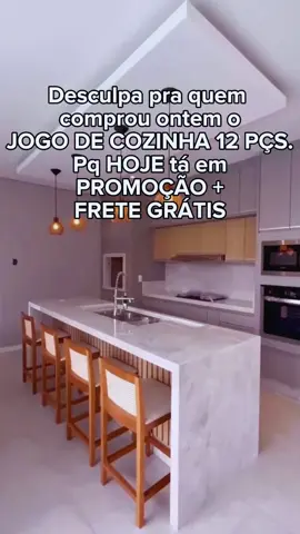 🍴 Jogo de Cozinha 12 Peças. #kitcozinha #cozinha #utensiliosdecozinha #tiktokshop #achadinhos 
